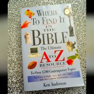 Where to Find it in thr Bible Book